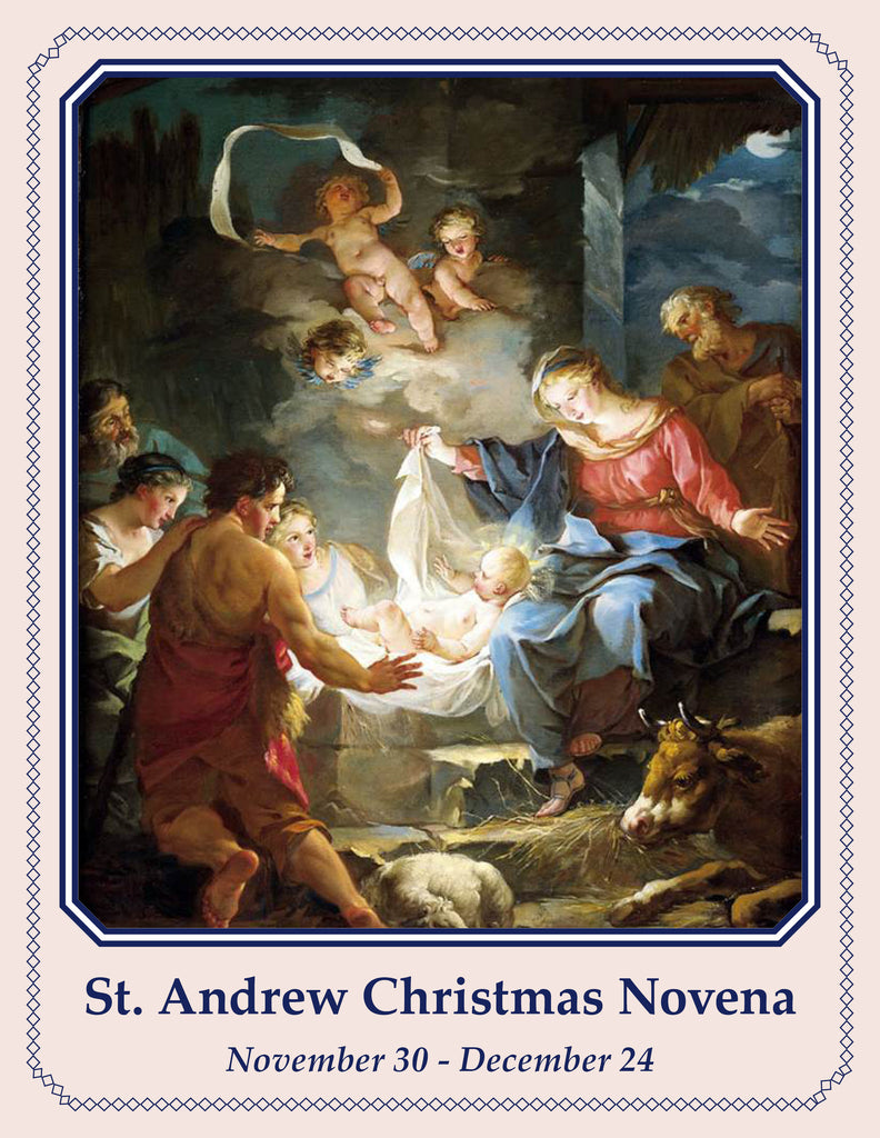 St. Andrew Christmas Novena Holy Card