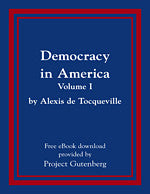 Democracy in America, Vol. 1 -eBook