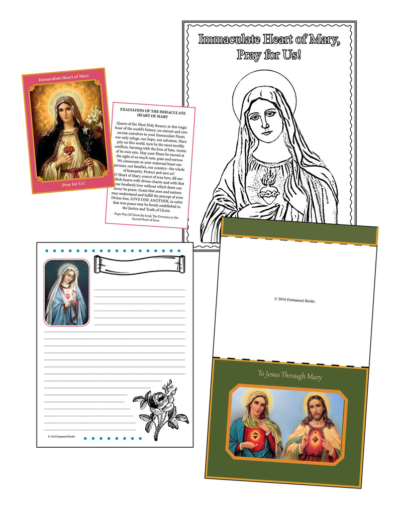 Immaculate Heart of Mary  Mini-Activity Packet Download